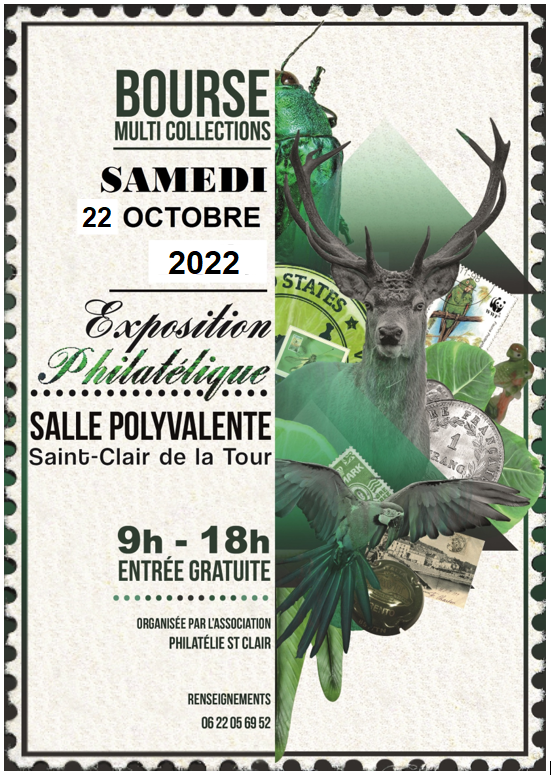 bourse, multi collections, exposition, philatélie