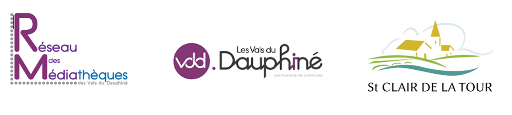 logos, réseau des médiathèques, VDD, mairie