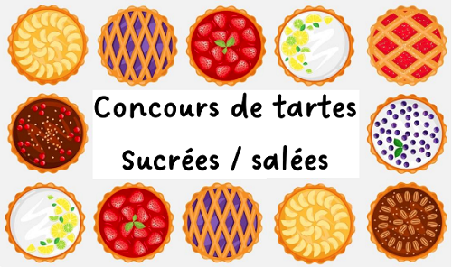 Inscription au concours de tartes du 20 avril