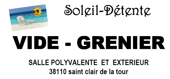 soleil, détente, vide-greniers, vide, grenier