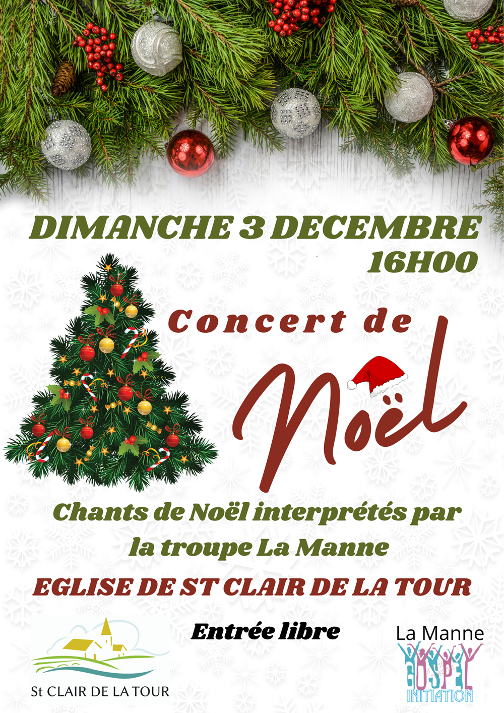 concert, Noël, chant