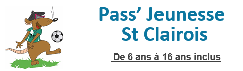Pass’ Jeunesse St Clairois 2024 – CCAS