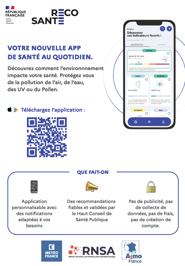 appli, application, santé, reco santé