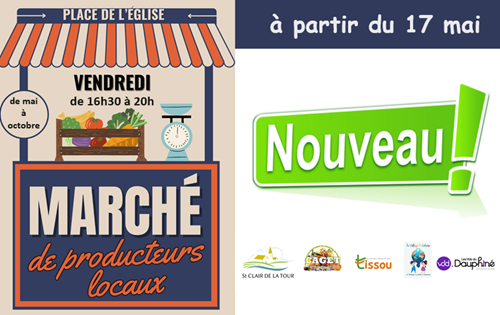 Lancement du Marché de producteurs locaux