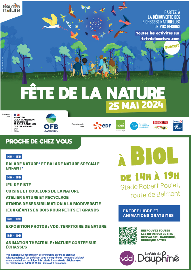 VDD, fête, nature, animations, découverte
