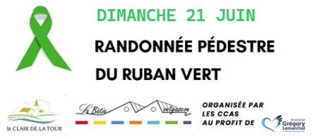 Randonnée du Ruban Vert : 21 juin 2026