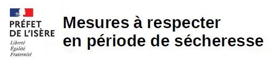 Arrêté préfectoral : Sécheresse
